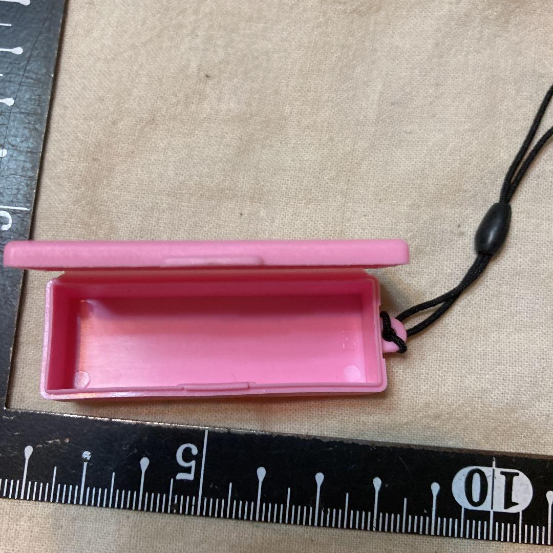 お茶犬　プラケース　ピンク