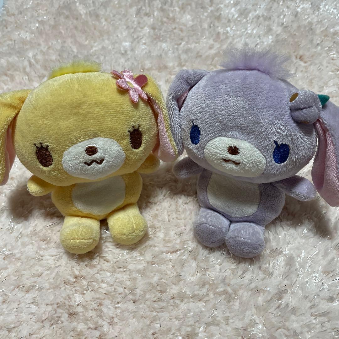 サンリオ シュガーバニーズ はなうさ ブルーベリーうさ ぬいぐるみ♡