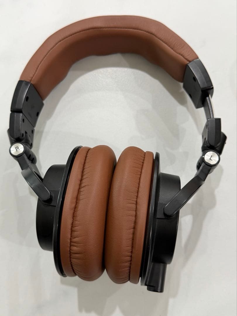 オーディオテクニカ ATH-M50x【パッド換装済】モニターヘッドホン 有線