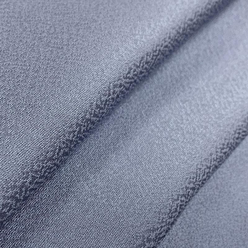 とんとんゆうゆう◆511mi22☆色無地 地紋 くすみブルー 青☆しつけ糸