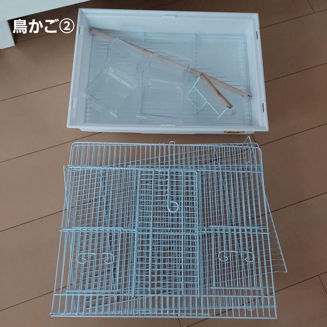 鳥かご　美品　サンコー　バードケージ30　２点セット　三晃商会　SANKO