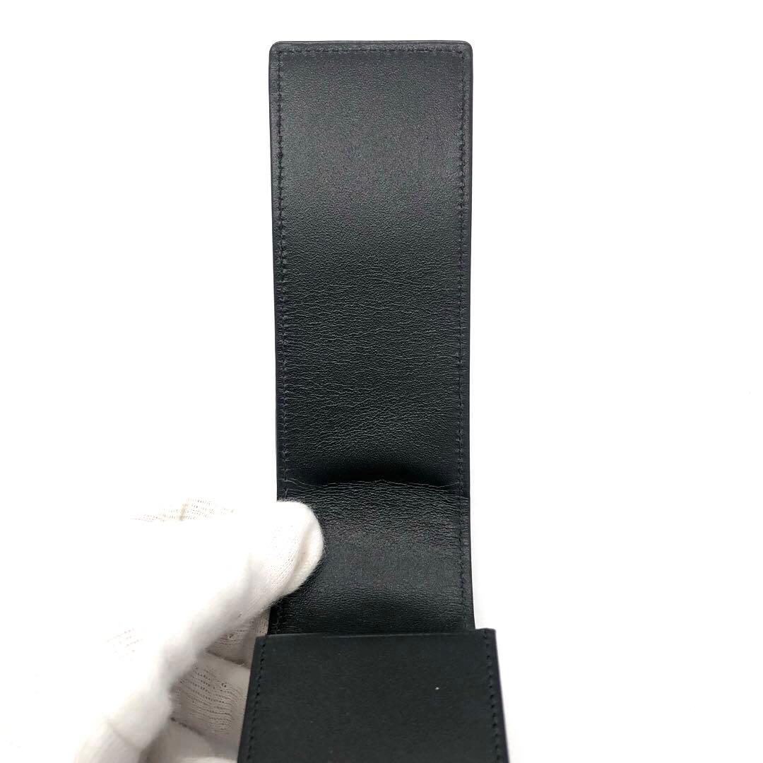 新品同様✨モンブラン マイスターシュテュック 2本用 ペンポーチ 筆箱　ブラック
