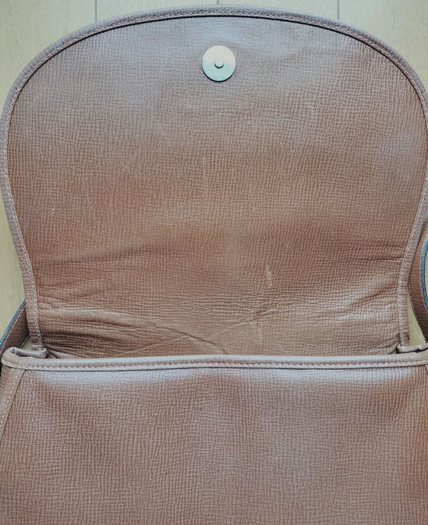 YSL ヴィンテージ ショルダーバッグ ブラウン