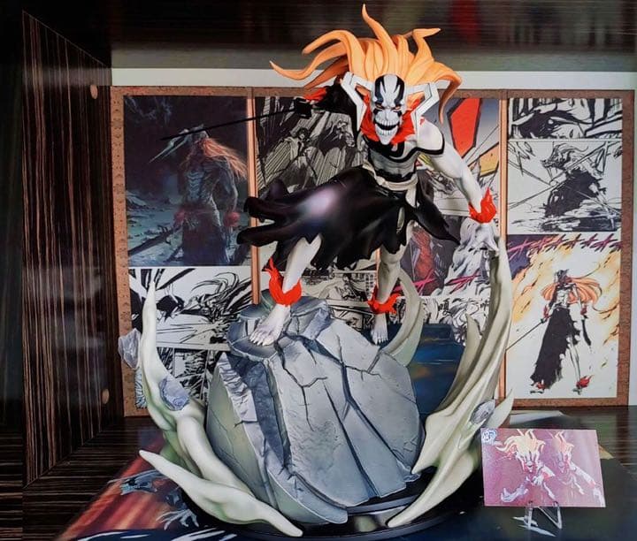 BLEACH 黒衣少年図 黒崎一護 ガレージキット ガレキ スタチュー④①