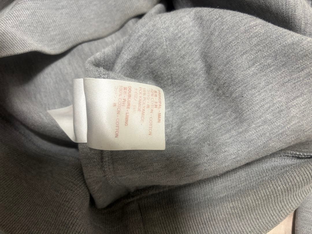 ジャンク　ヴィトン グレー ジップパーカー