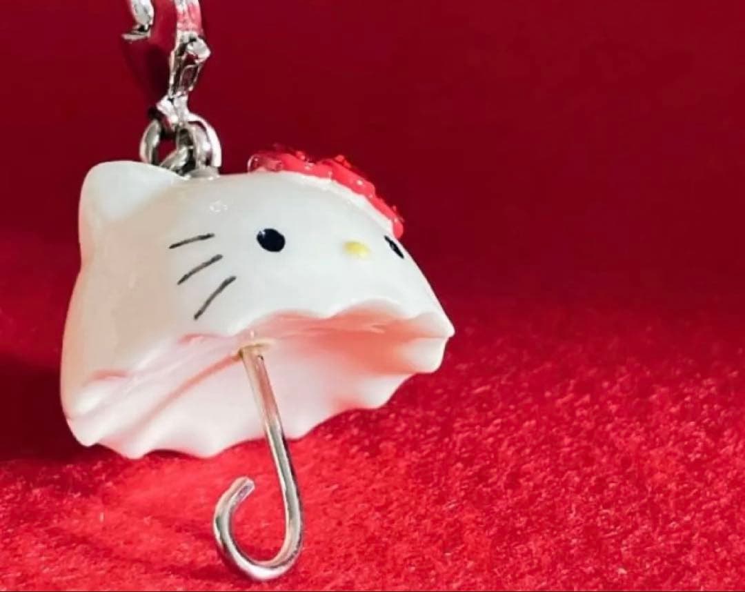 【希少品】レア♡ハローキティ ファスナーマスコット チャーム サンリオ2010年