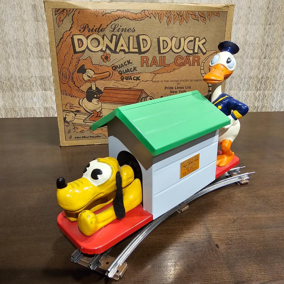 PRIDE LINES ドナルドダック レールカー レールセット付き