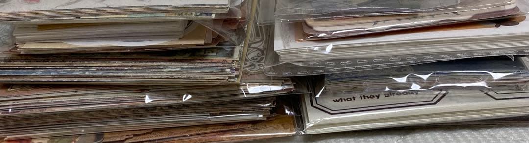 コラージュ素材、紙もの、シール大量⭐︎第２弾