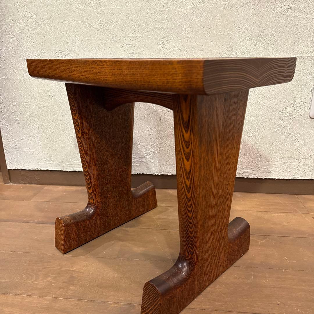 木のスツール ひさ工房