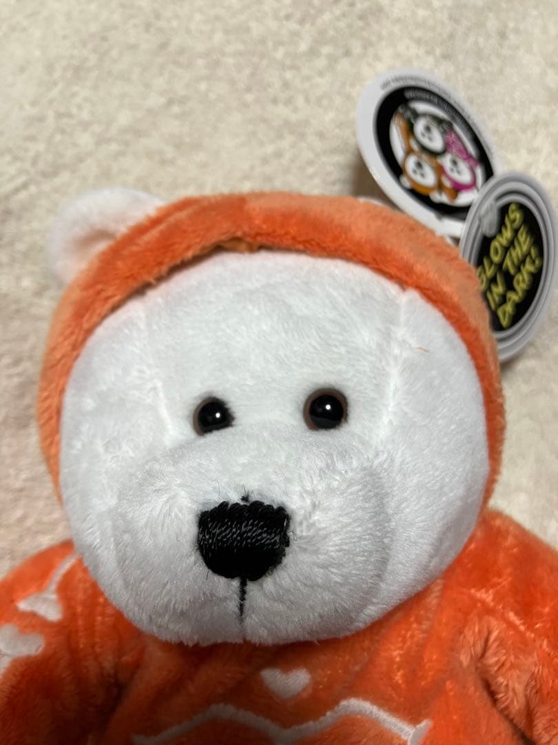 スターバックス　ベアリスタ ぬいぐるみ／ドラゴン・ハロウィン（オレンジ・ピンク）