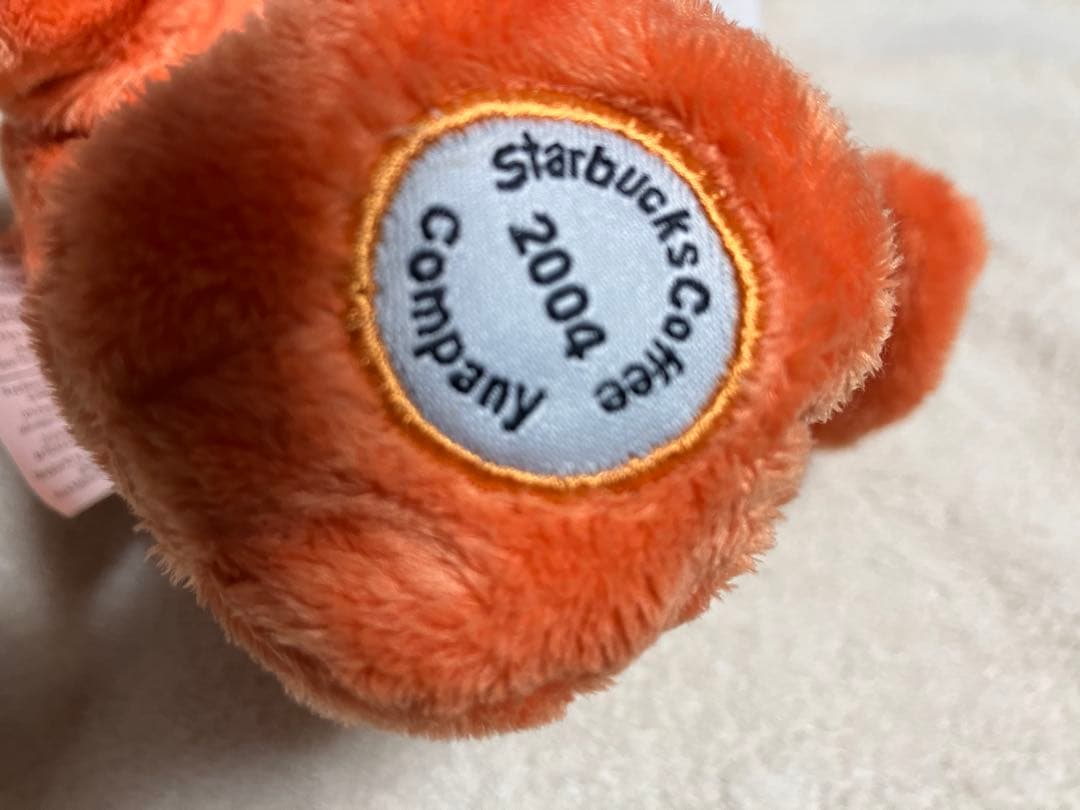 スターバックス　ベアリスタ ぬいぐるみ／ドラゴン・ハロウィン（オレンジ・ピンク）