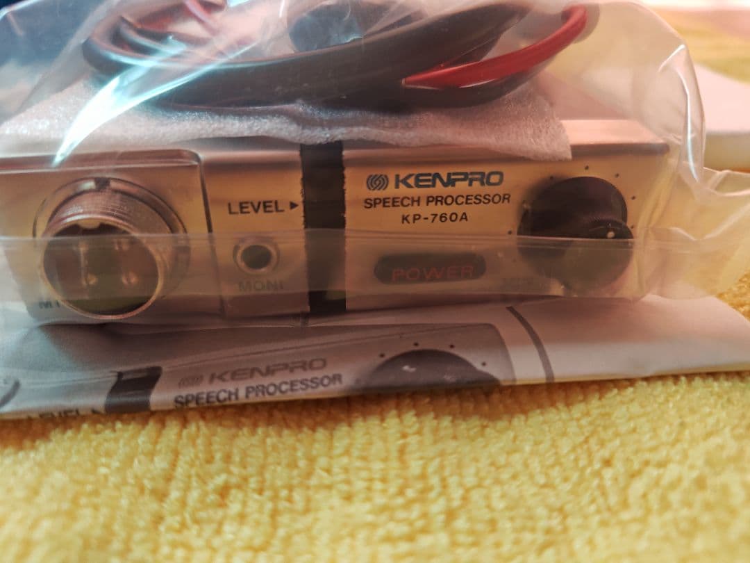 未使用　ケンプロ 工業　KP-760A 　スピーチプロセッサー　NASA