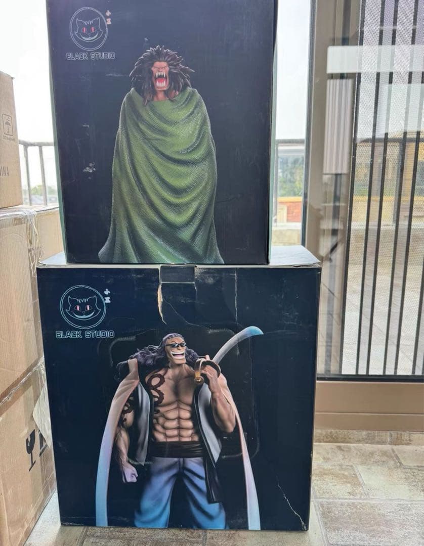 ワンピース スネイク+ ガブ 2点 ガレージキット ガレキ スタチュー②