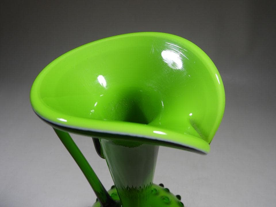 ●60s ヴェトレリア工房 ムラーノ風 大きい花瓶 高さ42cm 重さ1570g