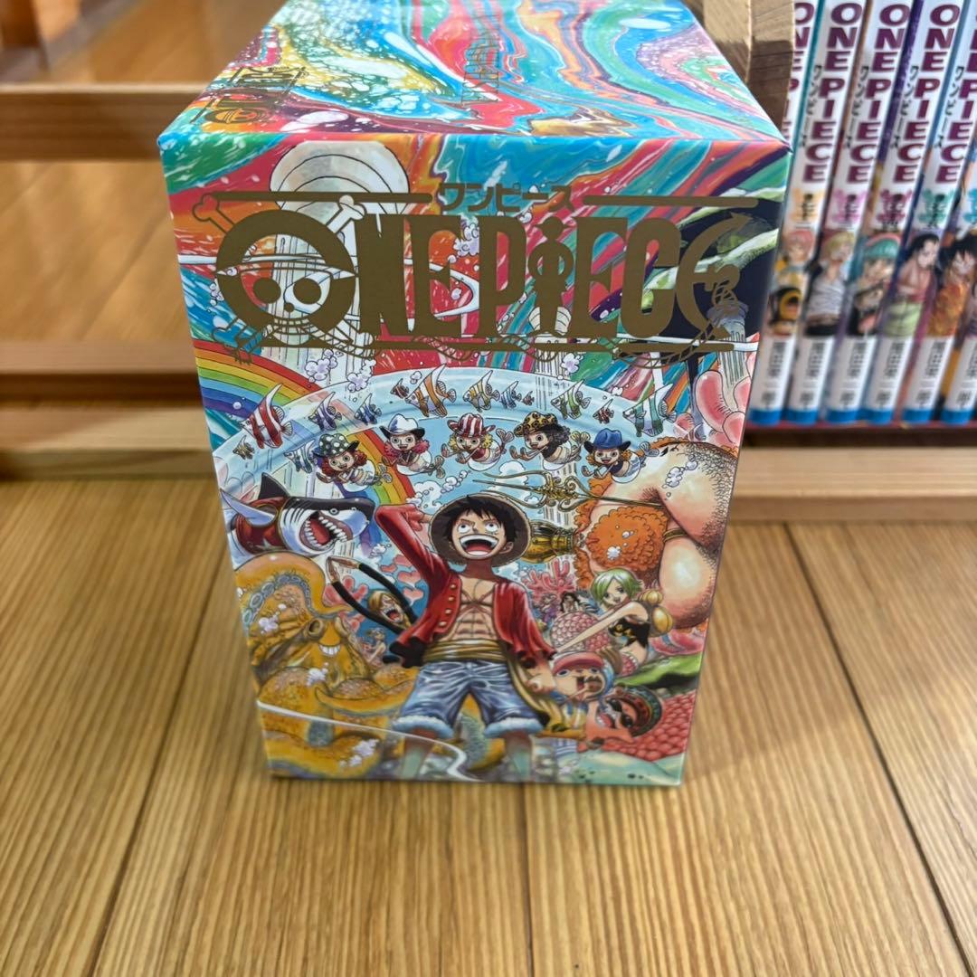 ワンピース漫画5〜9の漫画と6〜8のボックス+100巻、103〜109巻セット