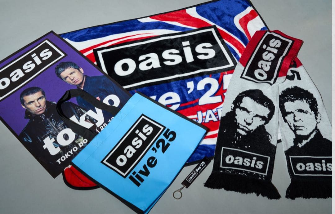 oasis live '25 福袋一式　福袋限定デザイングッズ