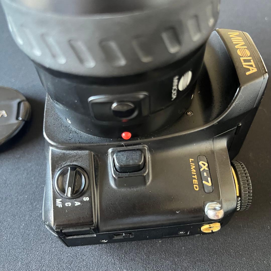 【希少】MINOLTA α-7 limited フィルムカメラ 一眼レフ