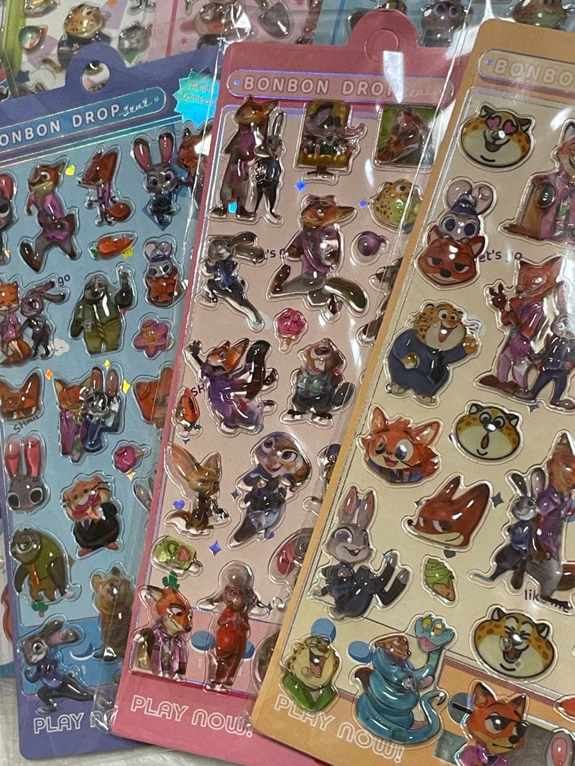 かりともさまご確認用 ズートピア シール・ステッカー