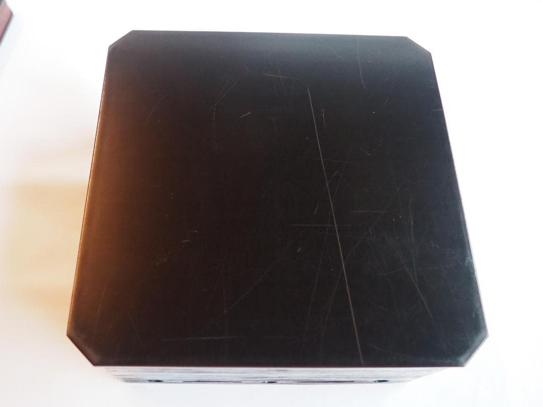 9代中村宗哲造『氷梅絵ヘギ目縁高』（共箱）