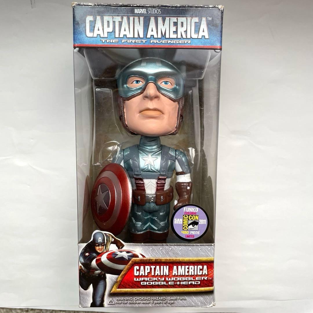 【希少】Funko キャプテンアメリカ　ボビングヘッド　人形　フィギュア