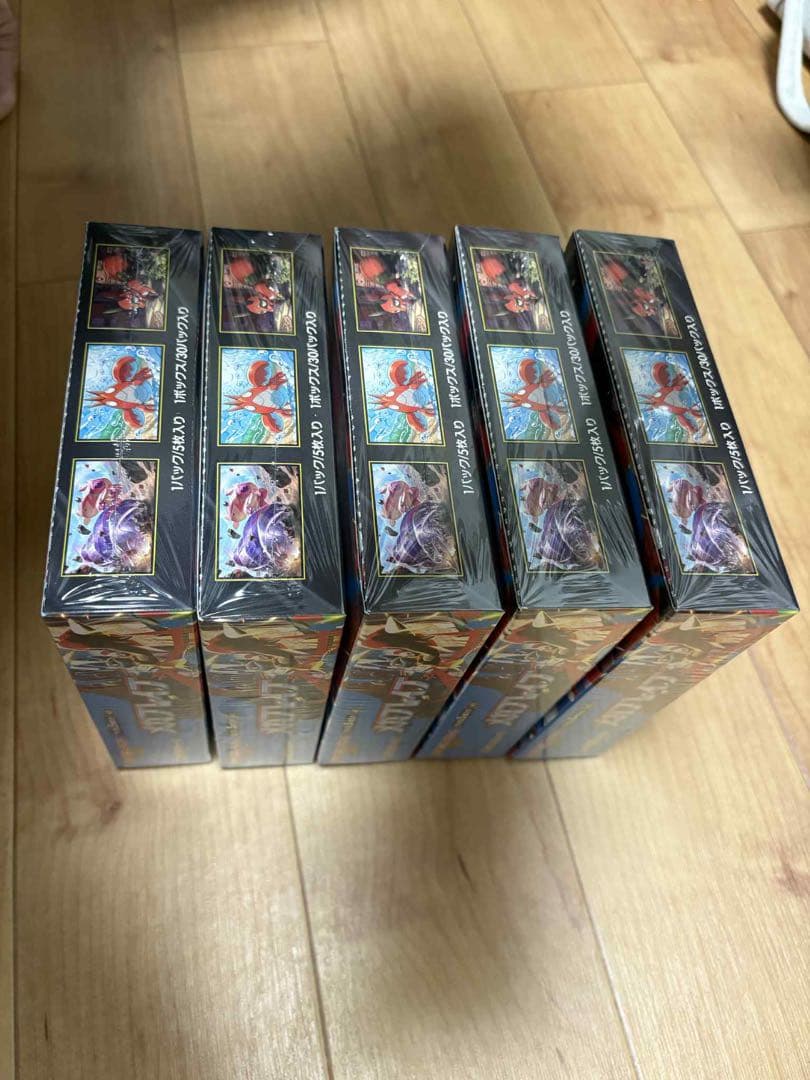 ポケモンカード　メガブレイブ5BOX