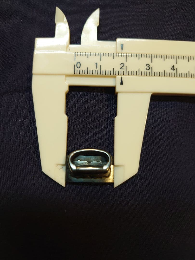 小柄小刀の拵え用に仏具金具師制作、栗形