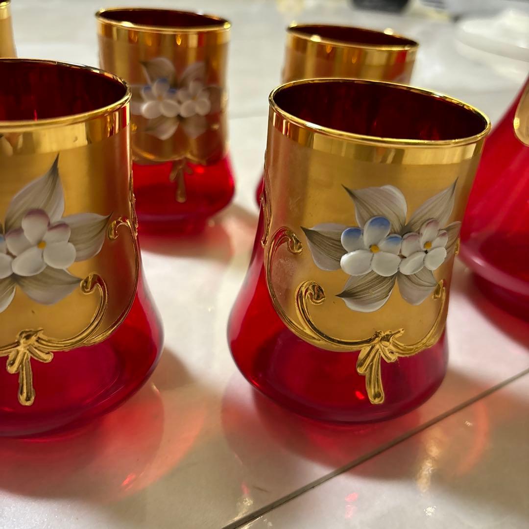 ベネチア　水差し　アンティーク