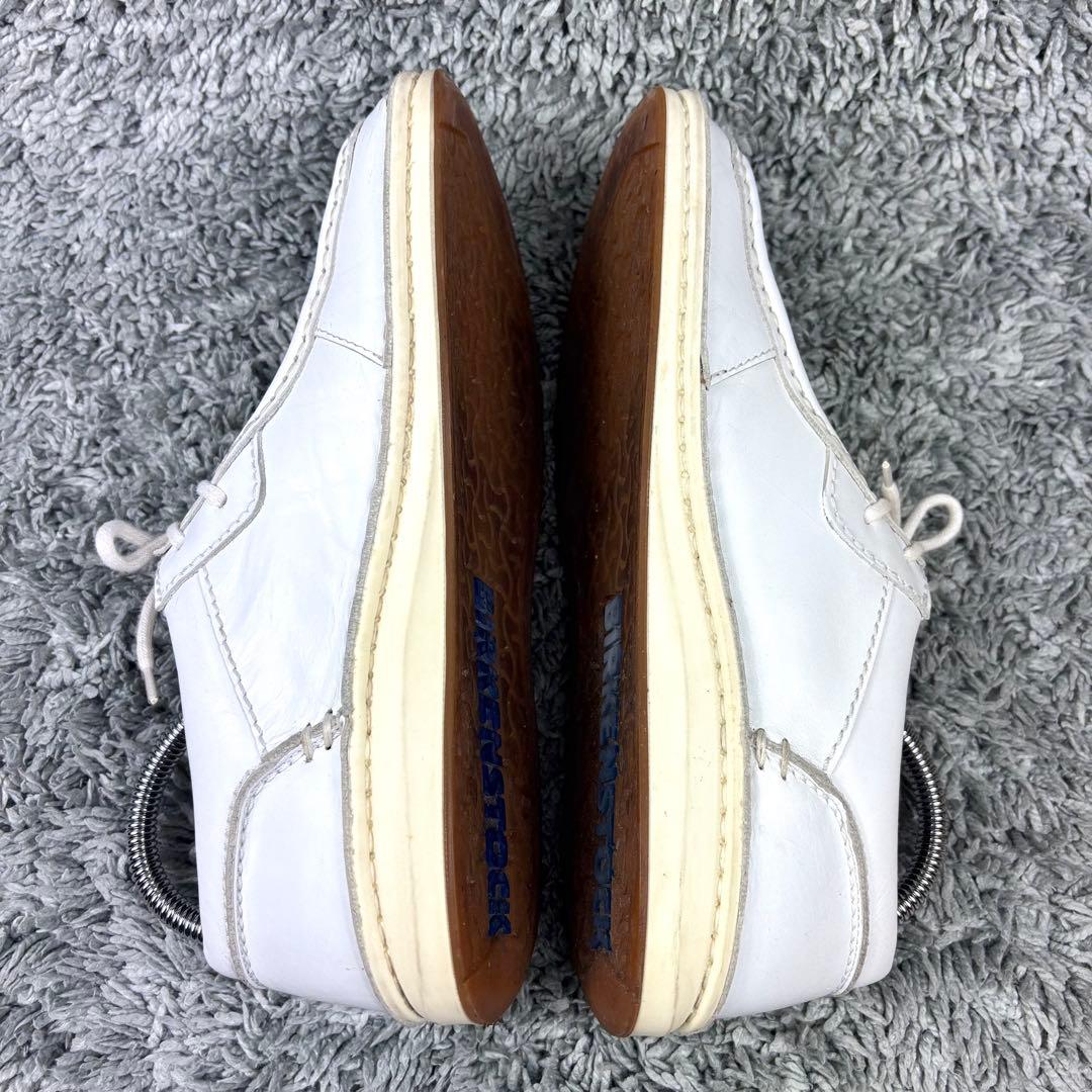 美品 ビルケンシュトック パサデナ 40 26cm 白 ホワイト レザー