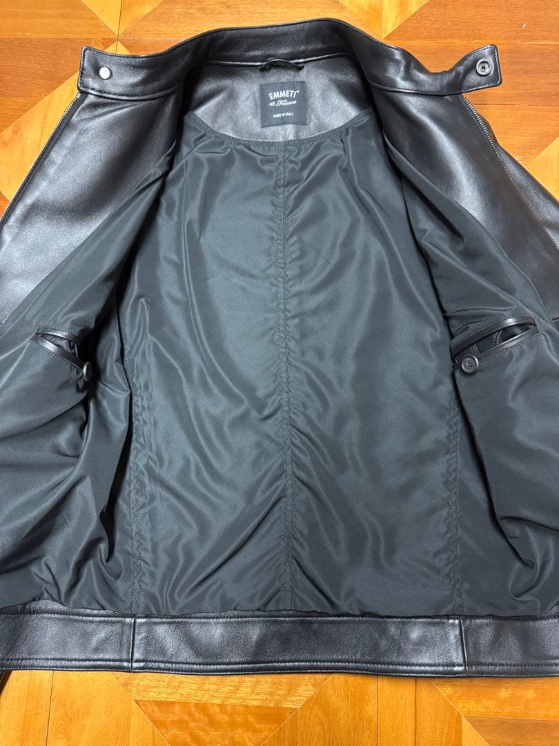 EMMETI エンメティ BEAMS ビームス 別注 ライダース サイズ44