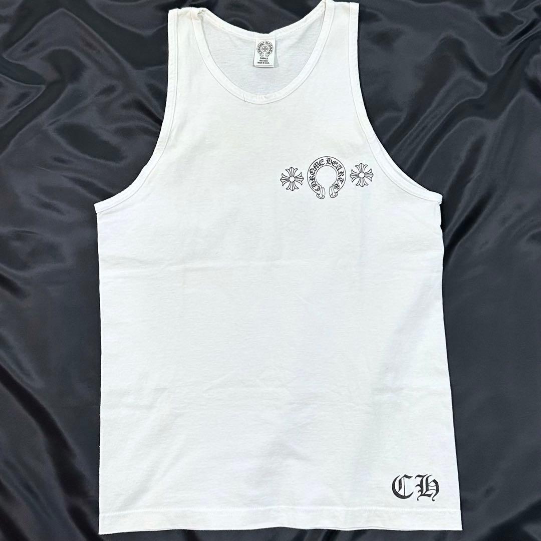 トップス Chrome Hearts Tank Top Horseshoe CH Plus