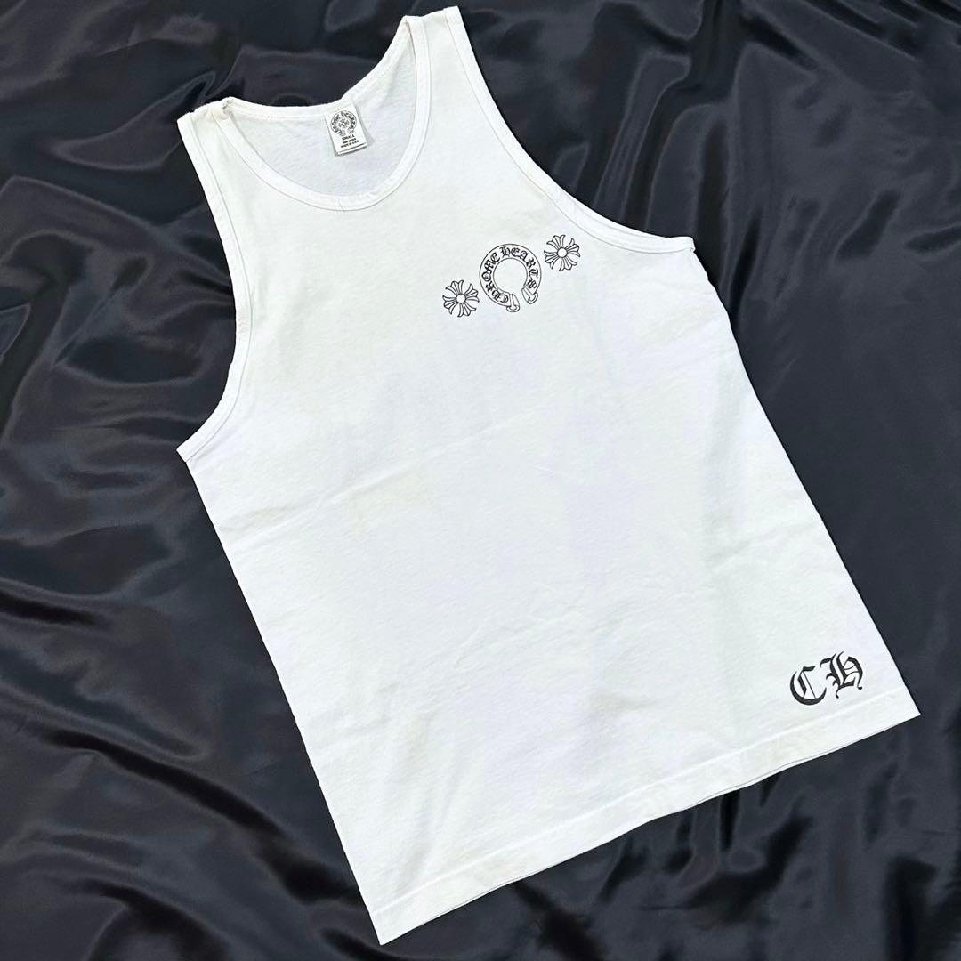 トップス Chrome Hearts Tank Top Horseshoe CH Plus
