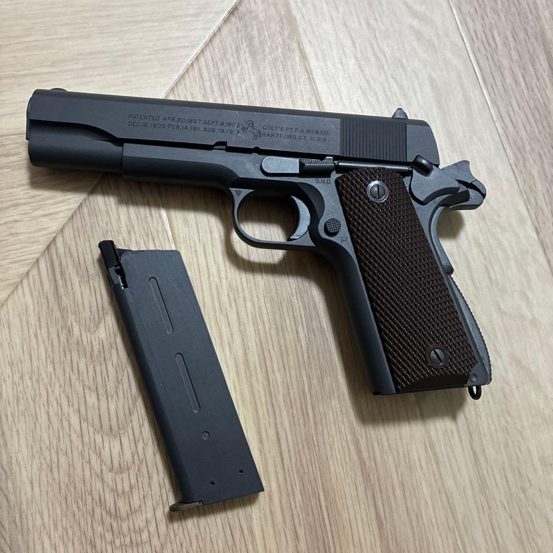 絶版　ウェスタンアームズ　M1911A1 ミリタリー　ガスブロ