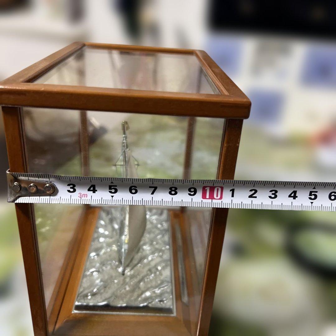 銀製　ヨット置物　シルバー