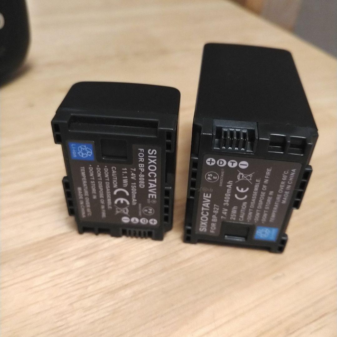 Canon Hf G10 ビデオカメラ 本体 バッテリー2個、0.7ワイコン付