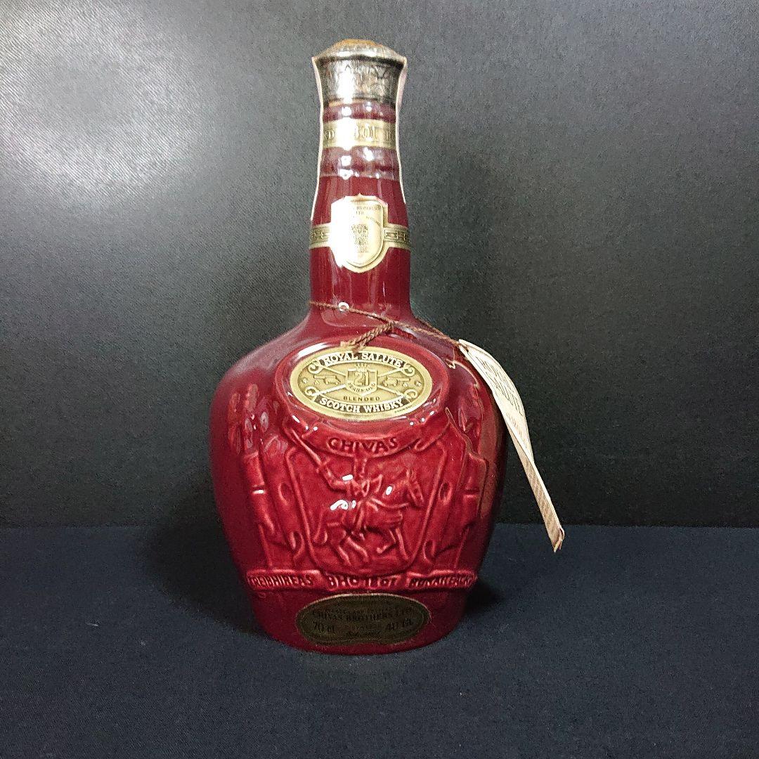 ウイスキー ロイヤルサルート21年 陶器