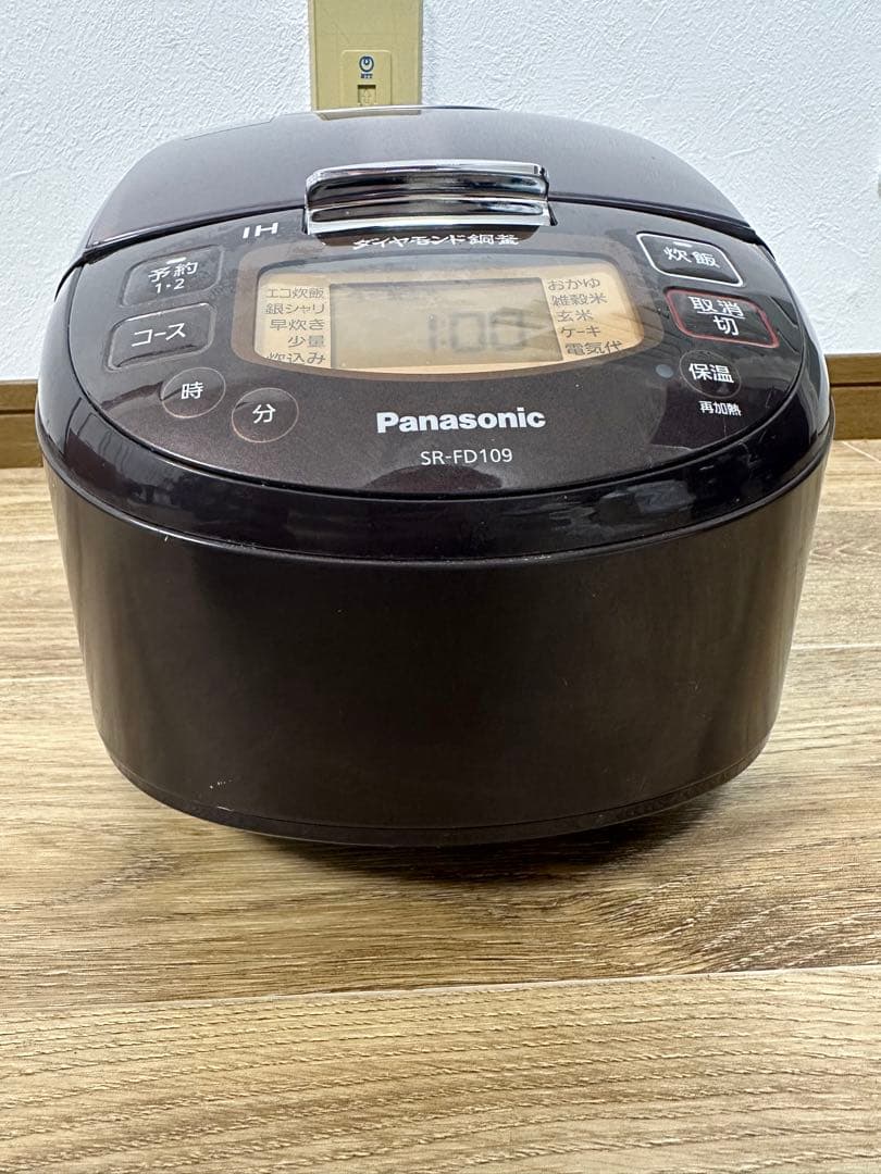 Panasonic IH ジャー炊飯器 ブラウン SR-FD109 2019年製