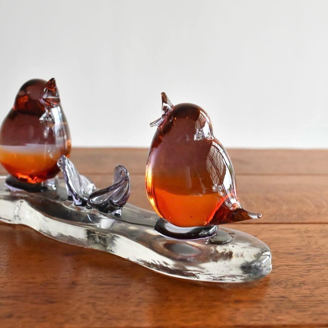 Murano Glass Bird Archimede Seguso ムラーノ