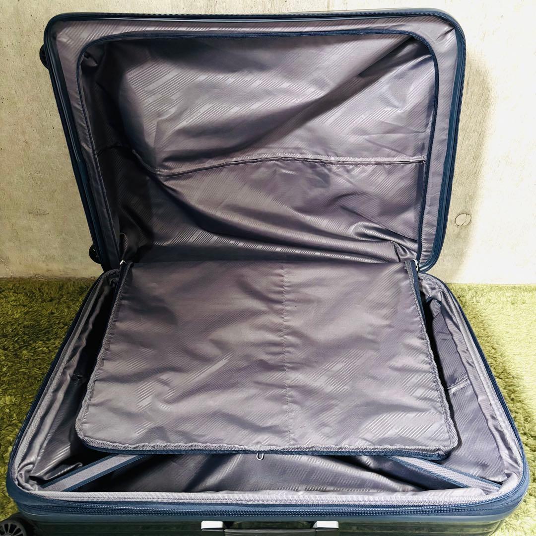 【☆希少】サムソナイト スーツケース D200 スピナー 拡張可能　ブルー