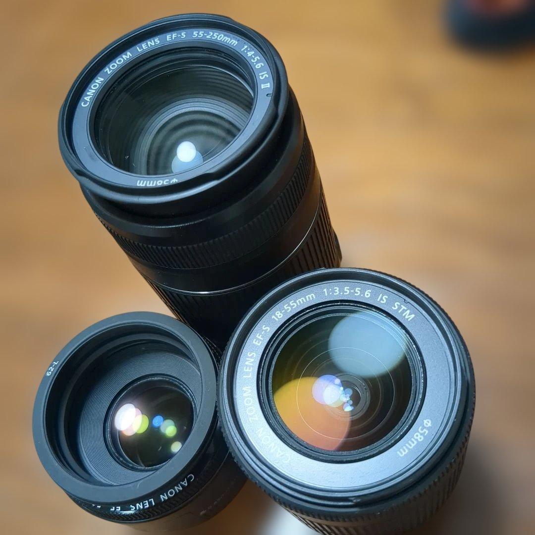 Canon EOS kiss X7 ダブルズームレンズキット（単焦点レンズ付）