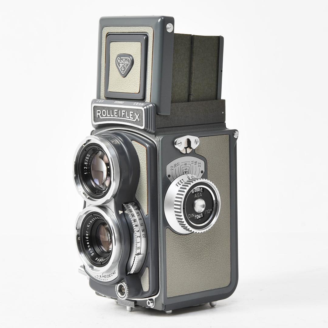 【オーバーホール済】ベビーローライフレックス グレー Rolleiflex