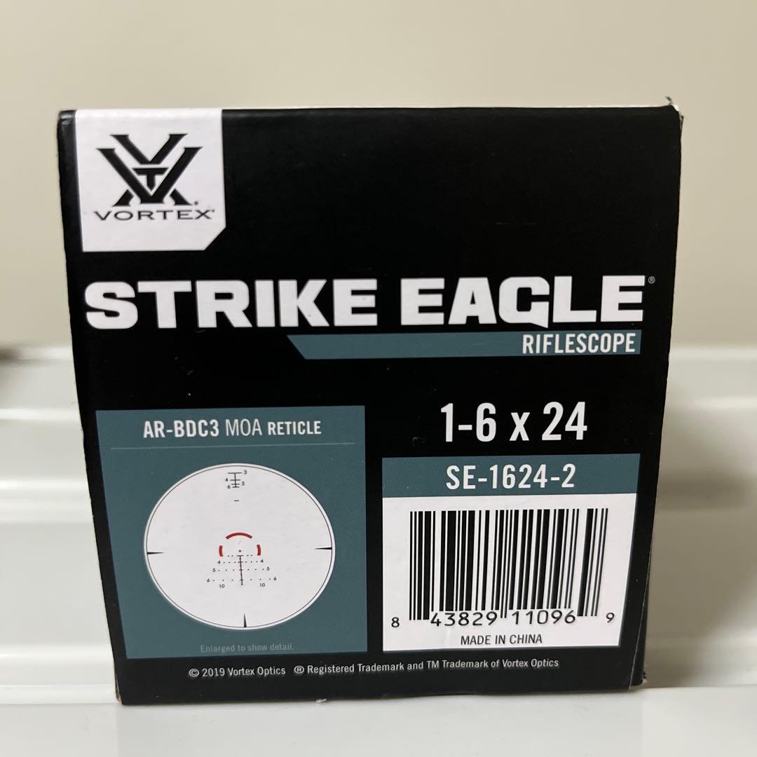 【実物】VORTEX ボルテックスSTRIKE EAGLE 1-6X24