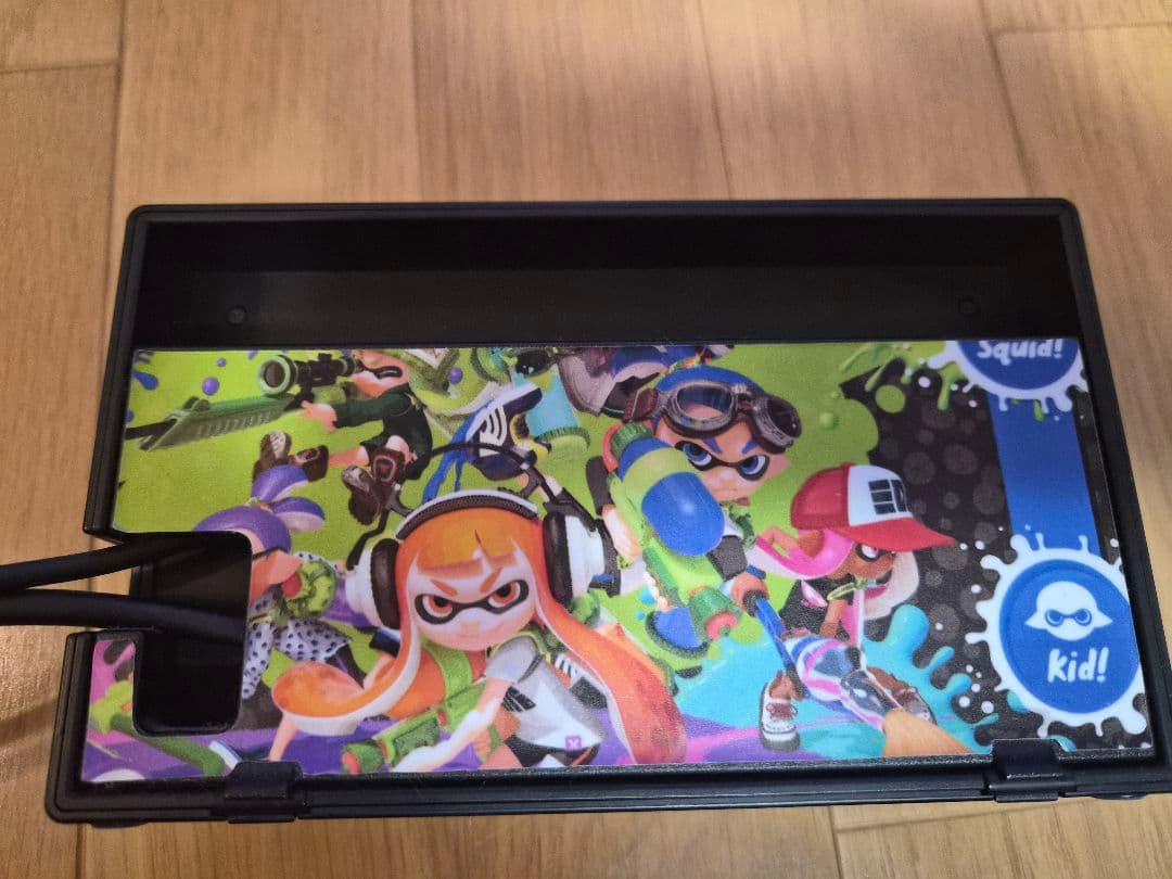 Nintendo Switch ネオンブルー・レッド 本体【スプラトゥーンデコ】