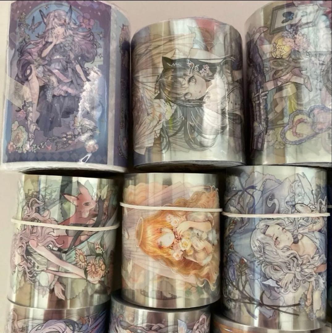 大人気作家墨魚様のマスキングテープ　まとめうり