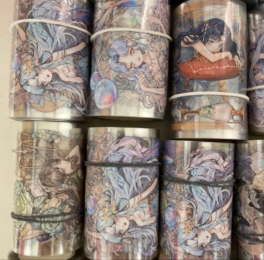 大人気作家墨魚様のマスキングテープ　まとめうり