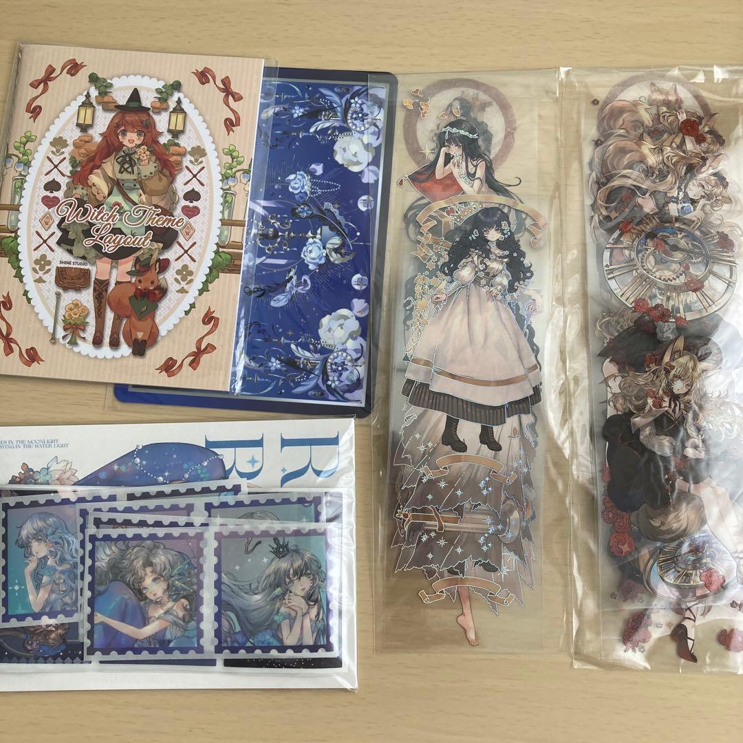 大人気作家墨魚様のマスキングテープ　まとめうり