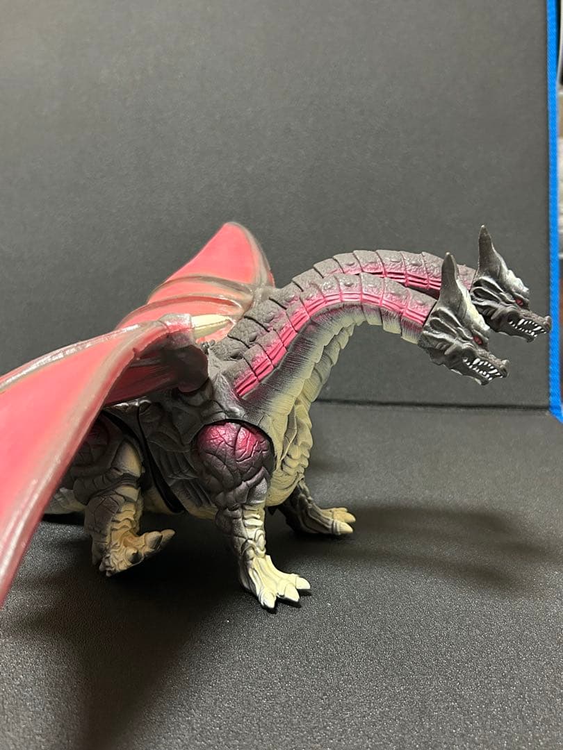 （チコ　美品）デスギドラ　ソフビ　平成モスラシリーズ