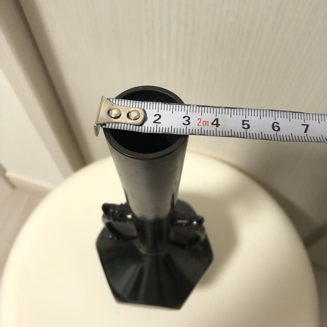 花入　金谷浄雲作 唐銅