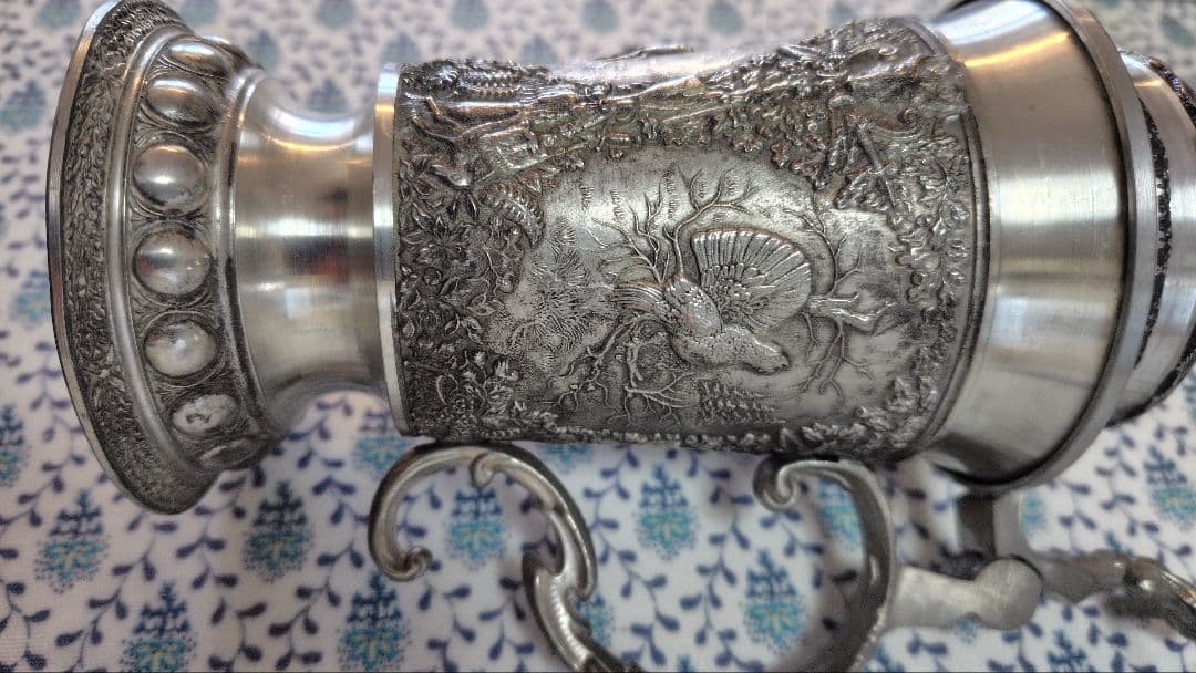 錫製 ビアジョッキー