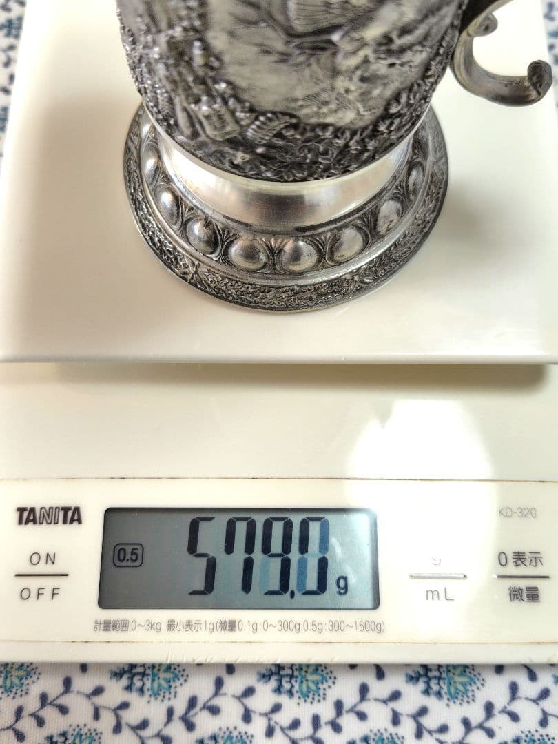 錫製 ビアジョッキー