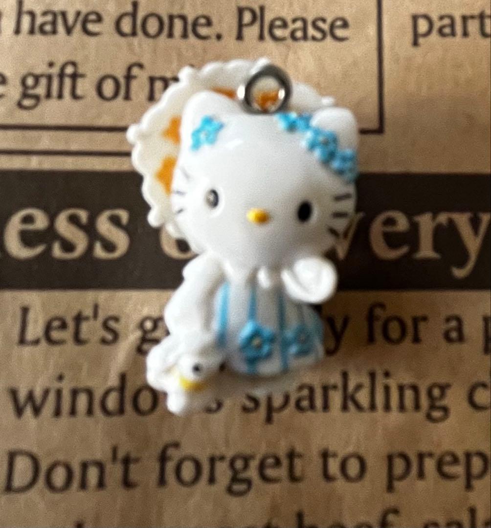 激レア◎キティ◎コレクターズマスコット◎犬とお散歩◎キーホルダー◎2個セット